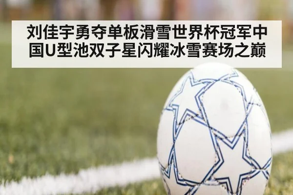 刘佳宇勇夺单板滑雪世界杯冠军中国U型池双子星闪耀冰雪赛场之巅